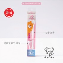 페디슨 냥이케어 애묘칫솔 고양이칫솔 시리즈 리필포함, 페디슨 냥이케어 포커스칫솔
