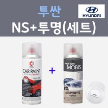 현대 투싼 NS 딥그린 주문컬러 스프레이 + 모투명마감용스프레이 자동차 카 페인트 200ml