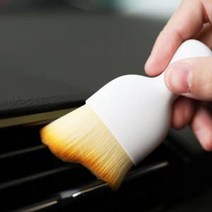 ESEWS 자동차 앞유리 청소 도구 부드러운 빗살 클리닝 브러시 자동 디테일 대시 더스터 내부 먼지떨이 더스팅 블랙브라운 USA 미국, White