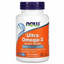 만성피로 혈관청소 울트라 오메가3 EPA 500DHA 250 장용성 소프트젤 90정
