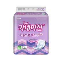 카네이션 프리미엄 라운드패드 30개입 성인기저귀, 2박스, 8팩