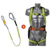 전체식벨트 추락방지 건설 공사장 안전벨트 23호, (23호/웨빙)-형광