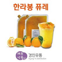 제주선물 제주 한라봉 퓨레, 1kg, 2set