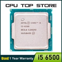 CPU 호환 중고 인텔 코어 i5 6500 쿼드 스레드 65W 6M 프로세서 LGA 1151 32GHz