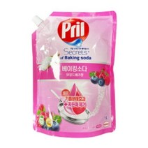 주방세제 와일드베리 1L 1P 베이킹소다 액체 다목적 설거지 부엌용품 설거지용품 세제 설거지세제, 주방세제 와일드베리 1L 1P 베이