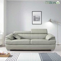 [오스본가구] 라티나 구스다운 헤드레스트 3인용 가죽소파, 1) 라티나 3인용소파, 1) 라티나 3인용소파