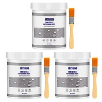 투명 방수 본드 콘크리트 방수접착제 방수스프레이 방수(300g + 브러시), (300g + 브러시)*3