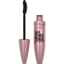 [정품] MAYBELLINE 래쉬 센세이셔널 워셔블 마스카라 메이크업 볼류마이징 길이, 0.32 Fl Oz (Pack of 1), BROWNISH BLACK