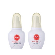 비앤비 NEW 오랄크린 1단계 액상형 베이비 치약 80g 바나나향, 2개