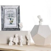 미니 그리스신화 촬영 인테리어 미니석고상 소품 조각상 6종, 색상/비너스