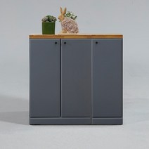 파니토 모던 주방 수납장 세트 900 착불, 그레이