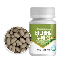 바나바잎 추출 누에가루 분말 정 120정 1병