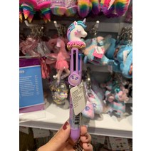 볼펜 호주 smiggle남녀 귀여운 다양칼라 컬러 8색 글쓰기가능 공구, T13-바이올렛망아지아기현재