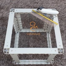 다소다 애견 미용테이블SET (S), 1개, 그레이