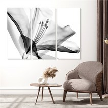모던하우스 꽃 3분할 액자세트 중형 3세트(1pcs 40x90cm), 5.민들레
