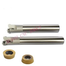 RPMW1003 RPMT0802 인서트 EMR CNC 인덱서 블 숄더 엔드 밀 아미 커팅 툴 밀링 커터 홀더, 10 EMR C20-4R20-150-2T