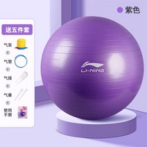 웨이트볼 밸런스 잡고 다이어트 되는 땅콩 하프 짐볼 돔볼 리닝 요가볼 플러스 방폭 보디빌더 임산부 출산 도우미 균형 요가볼, 02 보라색 공, 03 75cm(키165-175cm)