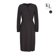 KL KL 스트라이프 랩 원피스