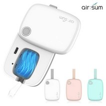 에어숨 스마트건조 UV-C 램프 자외선 살균 휴대용 칫솔살균기, 민트, AIR-AIRSWING30