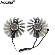 교체용 GPU 카드 쿨러 Palit GTX 1080 1070 제트스트림 카드용 95mm FD10015H12S GAA8S2U 팬 1080Ti GTX1080 GTX1070 Ti 호환, AB FAN