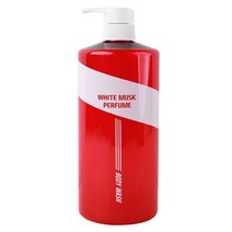 화이트 머스크 향기좋은 퍼퓸 바디워시1000ml x 2 대용량 대형 바디 클렌져 클렌저 여성 남성 여자 남자 오래가는 향 향지속 땀냄새 몸냄새 사춘기 여학생 남학생, 화이트머스크 1000ML X 2
