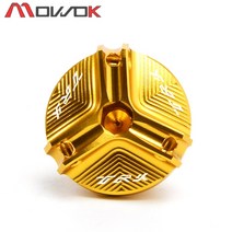 베넬리 502c m201.5 오토바이 cnc 엔진 오일 필러 플러그 high qualit for benelli trk 502 leoncino 500 200 bj250 호환, 골드 트랙