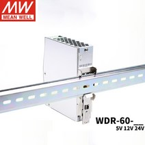 Din 레일 전원 WDR-60W 평균 5V 12V 24V 48V DC 출력 DR 광범위한 180-550VAC 입력, 01 5v