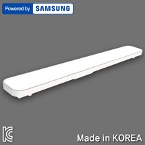 조명다움 국내산LED주방등 삼성LED칩 바리솔조명 인테리어거실등 LED조명 부엌조명 주방조명, 07_3 LED심플주방등 60W 화이트(55x2)