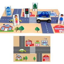 PGM1*^몰교통 놀이판 만들기 5개묶음 공작시간재료 유치원미술교구 만들기패키지 용교구 수업^*1췤pgm, a^^*옵션없슴