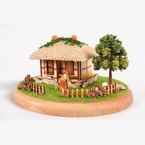 미니 목재 전통 초가집 나무조립 모형 지능개발 취미 아이큐 공작 STEM교육 이큐 키트, 상세페이지참조