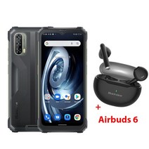 핸드폰 싸게 사는 법 세계 초연 블랙뷰 bv7100 러기드 폰 6GB 128GB 13000mah andriod 12 옥타코어 휴대폰 6 583939 방수 휴대폰, 다른 지역에 대한, 블랙 키트 1