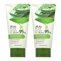 신선한 제주 알로에 수딩젤 튜브형 2개