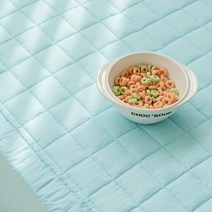 순면&항균 40수 알러지케어 부드러운 누빔 침대패드 S SS Q K LK, 민트