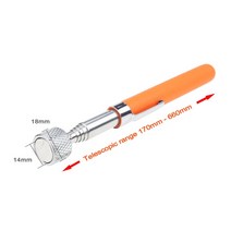 미니 휴대용 텔레스코픽 마그네틱 자석 펜 너트 볼트 픽업 용 편리한 도구 용량 확장형 막대 스틱 핸드 툴, 04 10L Ornge