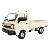 레프리카 2.4GHz 화물차 스케일 트럭 RC카 CBT112345WH 1/10, 화이트
