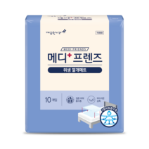 깨끗한나라 메디프렌즈 위생갈개매트10개입 4팩/메디프렌즈 매트
