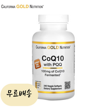 캘리포니아골드뉴트리션 코큐텐 100mg PQQ 240정, 1개, 240개