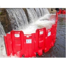 주차장차수판 차수막 L자형 태풍 대비 수해 침수, 데닐코705x680x528