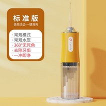 구강세척기 물치실 휴대용 구강 세정기 워터 제트 치아 세척기 3 모드 클리너, 01 3gear-1nozzle