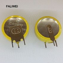 3개 고용량 CR2477 2477 3 핀 버튼 셀 배터리 용접 피트