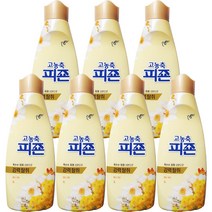 피죤 리치퍼퓸 섬유유연제 본품 써니가든, 1L, 7개