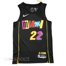 NBA 75주년 기념 다이아몬드 마이애미 히트 시티 에디션 지미 버틀러 스윙맨 져지 유니폼