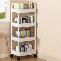 남쪽나무 5단/4단/3단 트롤리 이동식 선반 78/108/135cm*29cm*41cm, 4단