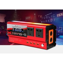인버트 캠핑용 차박 변압기 파워뱅크 선풍기 인버터, 단일사이즈, 110VFWD3000W