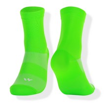 윈어블 자전거양말 사이클 라이딩 양말 하프삭스 크루삭스 드라이쿨 커스텀제작 국내생산, 08. 그린 L (260~280mm)