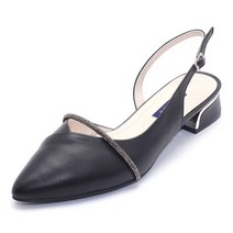 세라 [갤러리아] SAERA 세라 여성 슬링백 S22G402 흑색 아이보리 라일락 3CM