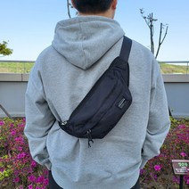 (담앤드솜 담키 힙색) 어깨 방수 스포츠 운동 조깅 러닝 가슴 남자 여자 남성 여성 돈 웨이스트 메신저 크로스 초등 가방 지갑 쌕 백 소형 작은 휴대 등산 자전거 핸드폰 슬링백