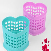 3칸 플라스틱수저통 젓가락통 포크꽂이 수저꽂이