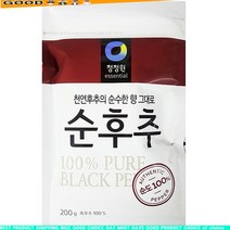 k굿템RbPaq-1259z식재료 흑후추가루(대상 200g)_pEr1445q, 1