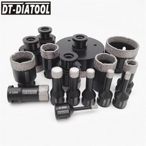 테이블 쏘 플런지쏘 테이블쏘 나무재단 dt diatool 1pc 다이아몬드 건식 드릴링, 1pc 80mm, m14 스레드